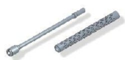 Photo1: 1/35 Browning M1919A4 Machine Gun Barrel SBF(Steel Blue Finish)