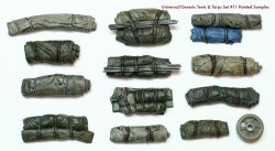 Photo1: 1/35 VG0011 Tents & Taprs #11(12 Pieces)