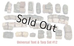 Photo1: 1/35 VG012 Tents & Taprs #12 (18 Pieces)