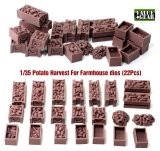 1/35 PT001 Potatos Harvested In Crates (22 Pieces)