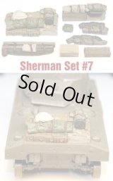 1/35 SH007 Sherman Engine Deck Set #7 (8 Pieces)