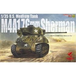 Photo1: 1/35 U.S. Medium Tank M4A1 76mm Sherman