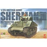 1/35 British Army Sherman 3 Mid Production (w/Cast Drivers Hood)