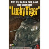1/35 U.S. Medium Tank M4A1 with Cast Cheek  "Lucky Tiger"