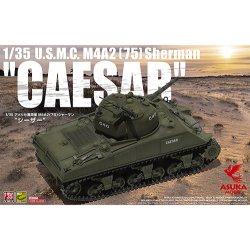 Photo1: 1/35 U.S.M.C M4A2（75）Sherman“CAESAR”