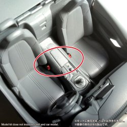 Photo4: 1/24 Seat belt Set Black