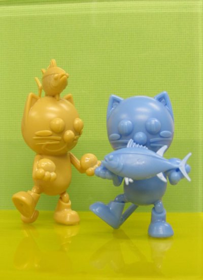 Photo3: PLAMO CAT  Easy Plastic model kit.