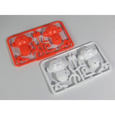 Photo1: PLAMOSARU-ROBO  Easy Plastic model kit.