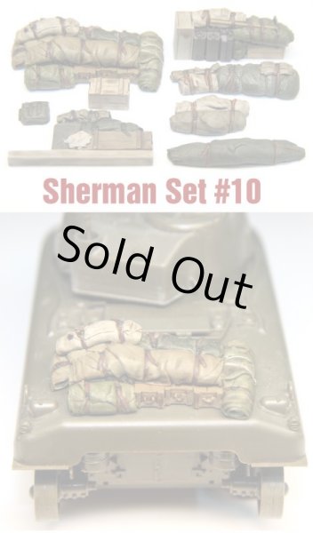 Photo1: 1/35 SH0010 Sherman Engine Deck Set #10 (8 Pieces) (1)