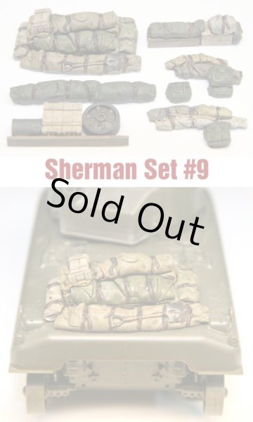Photo1: 1/35 SH009 Sherman Engine Deck Set #9 (8 Pieces) (1)
