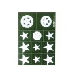 Photo2: 1/35 Masking sheet  A  ( for Star marking ) (2)