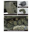 Photo4: 1/35 M4 SHERMAN “HVSS" SUSPENSION SET w/T66 tracks Online limited edition simple pack (4)