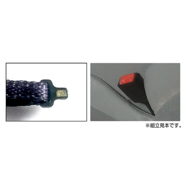 Photo6: 1/24 Seat belt Set Black (6)